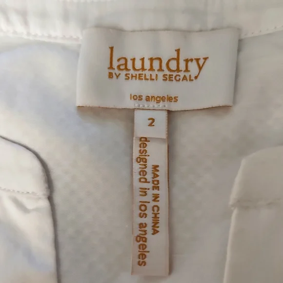 Laundry By Shelli Segal Los Angeles 3/4 Sleeve Tunic Top - Picture 8 of 9